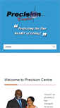 Mobile Screenshot of precisioncentre.org